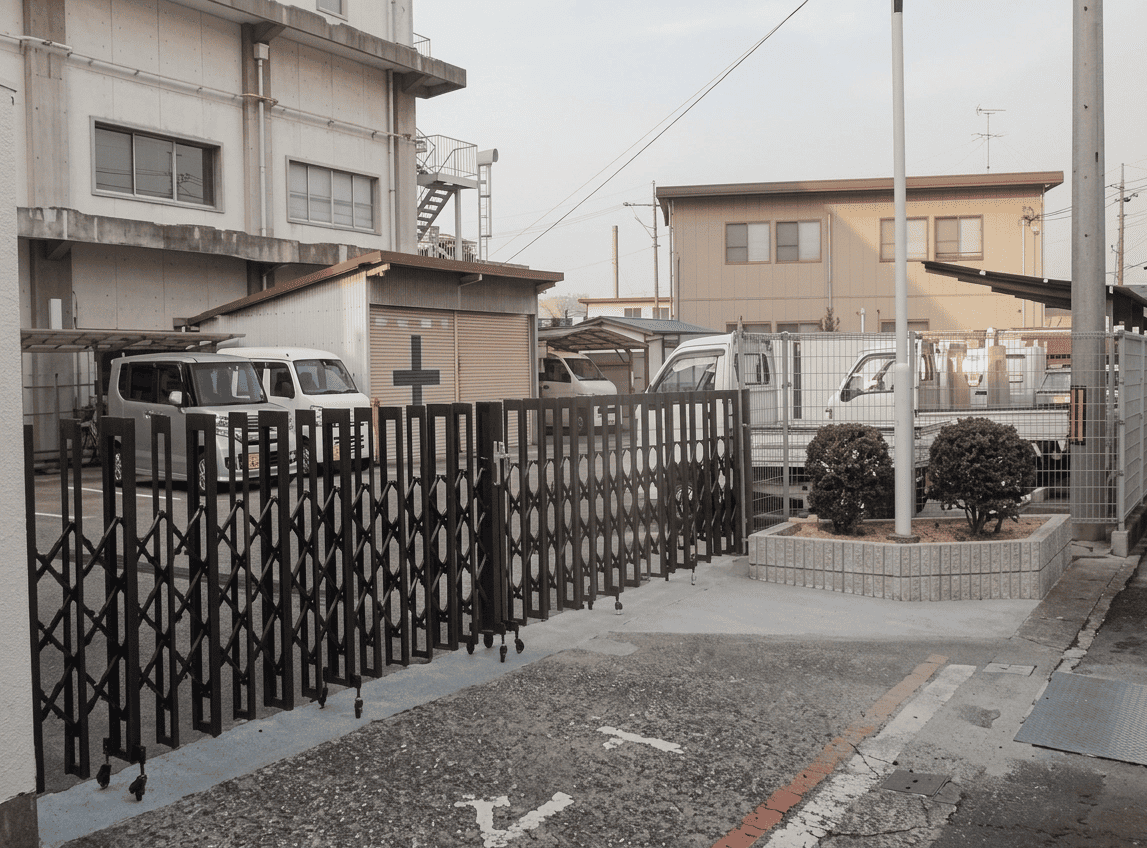 施設ゲート設置 施工後