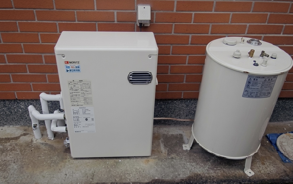 ボイラー配管工事 施工後
