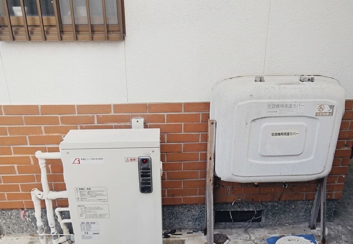 ボイラー配管工事 施工前